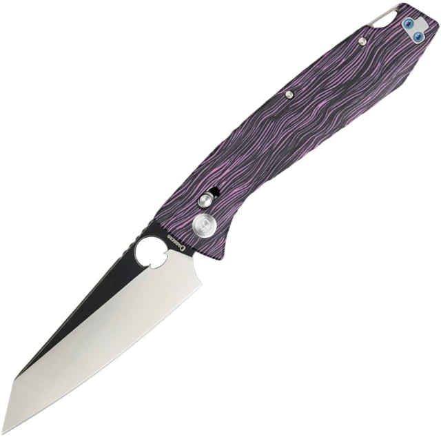Daggerr Knives Alligator DH Crossbar Purple DGRFM81DPRBW - Daggerr Knives