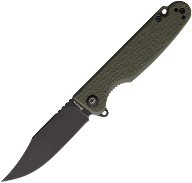 Daggerr Knives Leprechaun Linerlock OD BSW DGRLPMOLBW - Daggerr Knives