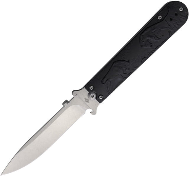 Daggerr Knives Peremen Zubry Linerlock Black D - Daggerr Knives
