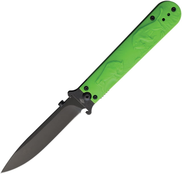 Daggerr Knives Peremen Zubry Linerlock Grn D - Daggerr Knives