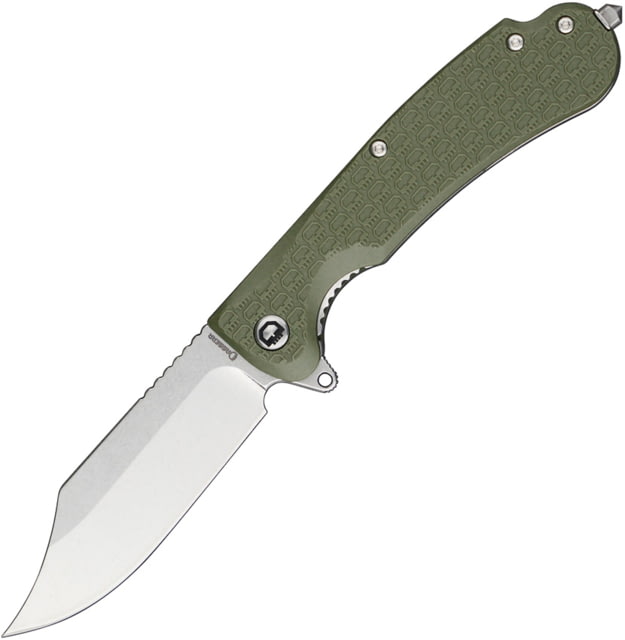 Daggerr Knives Powie Linerlock OD Green DGRPWFOLSW - Daggerr Knives