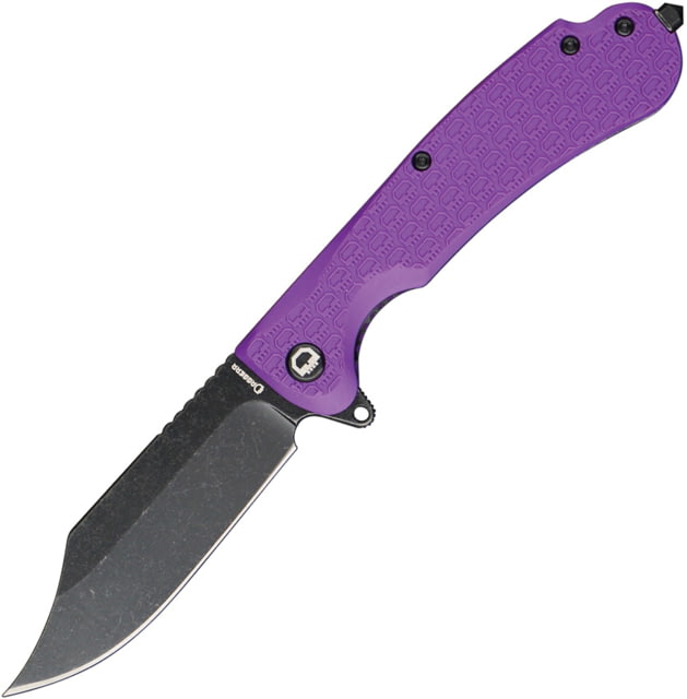 Daggerr Knives Powie Linerlock Purple BSW DGRPWFPRBW - Daggerr Knives