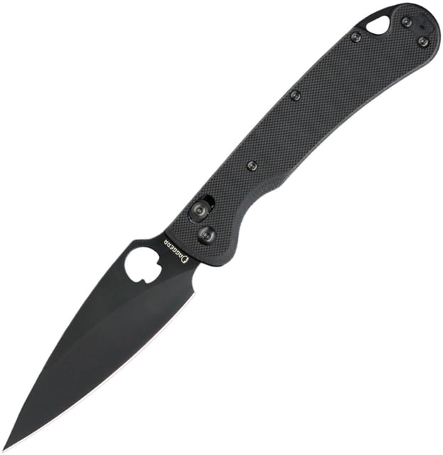 Daggerr Knives Sting Slim Crossbar Black DGRFM022SBKB - Daggerr Knives