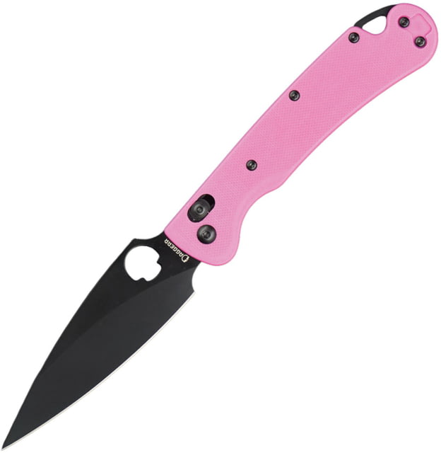 Daggerr Knives Sting Slim Crossbar Pink BW DGRFM022SPKB - Daggerr Knives