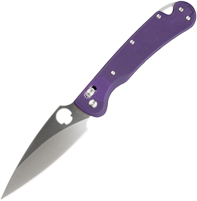 Daggerr Knives Sting Slim Crossbar Purple DGRFM022SPRS - Daggerr Knives