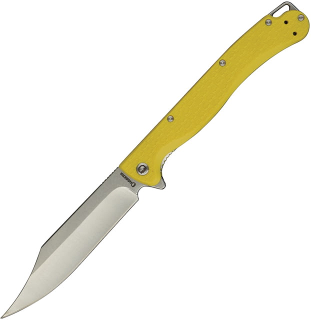 Daggerr Knives Toothpick Linerlock Yellow DGRTPFYLSW - Daggerr Knives