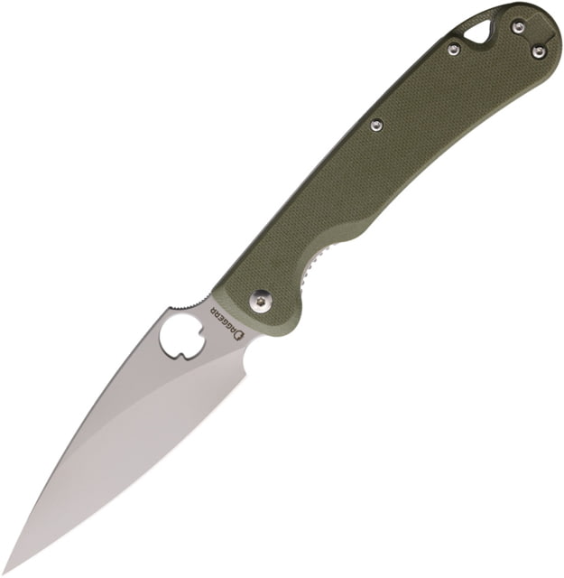 Daggerr Knives Zhalo Linerlock Olive DGR2OLBBVG10 - Daggerr Knives