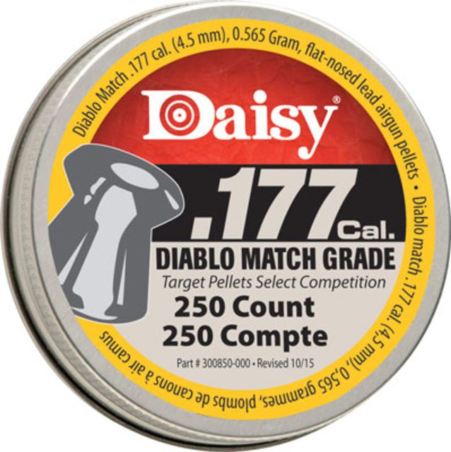 Daisy Match Grade .177 Pellet 250-count - Daisy