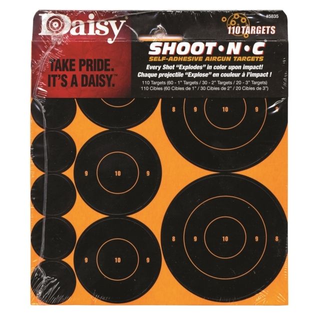Daisy Shoot-N-C Target Stickers - Daisy