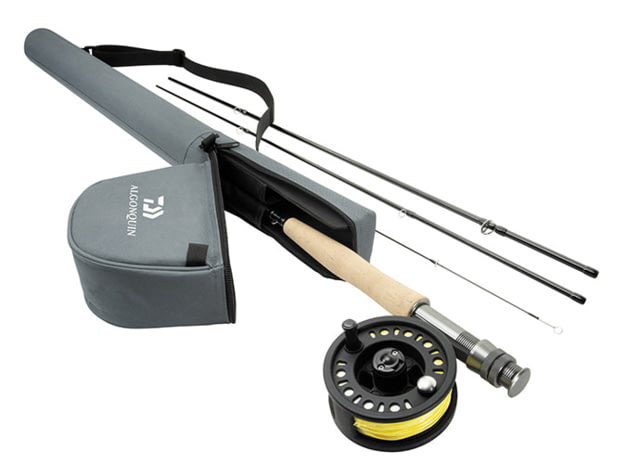 Daiwa Algonquin Fly Travel Rod w /Tube 9ft6 9 Line Weight 4 Pieces