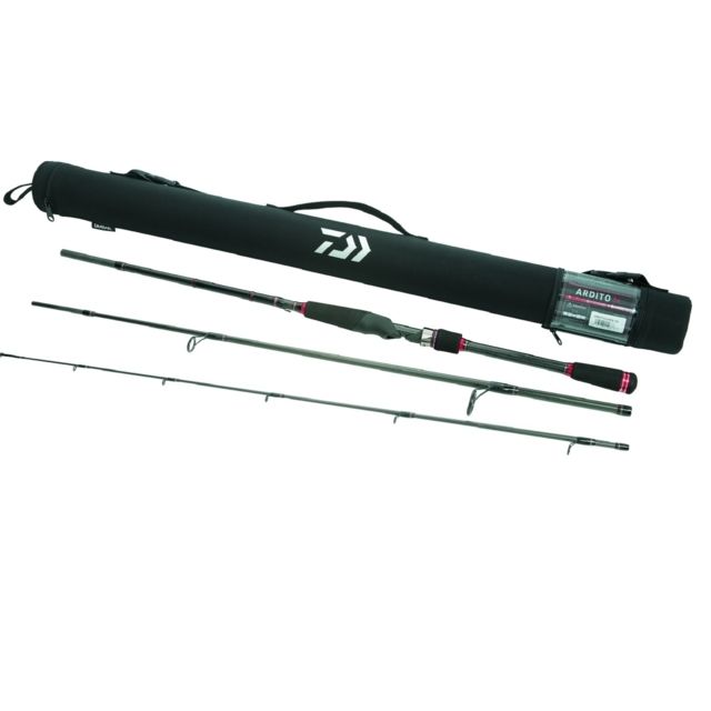 Daiwa Ardito-TR Travel Spinning Rod 7ft6 Medium Light Extra Fast 3 Pieces