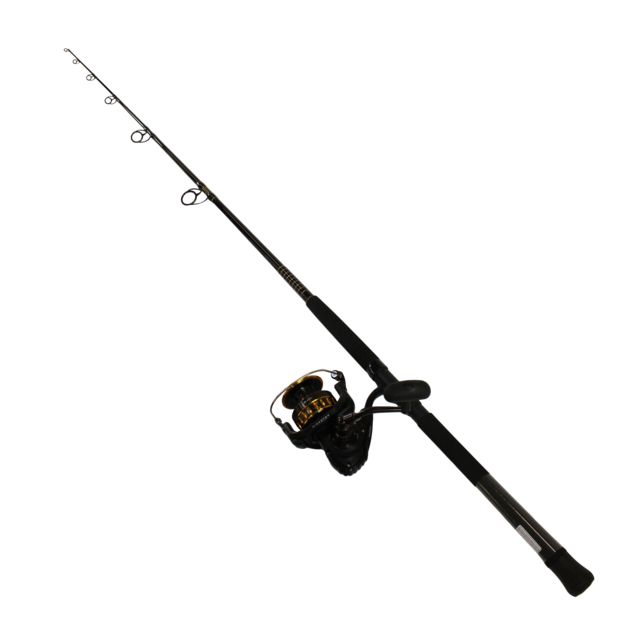 Daiwa BG  Spinning Rod and Reel Combo 7ft Heavy 1 Piece 6+1