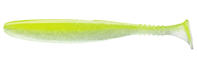 Daiwa Tournament D-Fin Swimbaits Soft Bait Pack of 1 3in Lime Pearl
