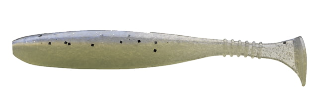 Daiwa Tournament D-Fin Swimbaits Soft Bait Pack of 1 4in Pepper Ghost