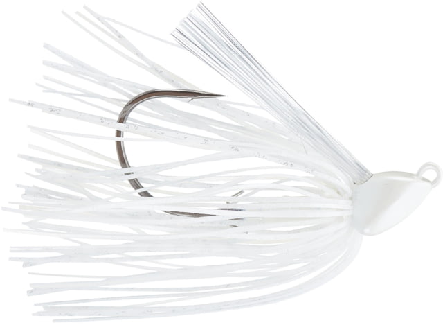 Daiwa Evergreen Grass Ripper Swim Jig 1/4 4 Hook White