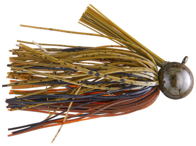 Daiwa Evergreen IR Finesse Jig 5/16oz 2/0 Hook Dk Grn Pumpkin Brn Craw