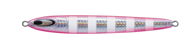Daiwa Saltiga SL Metal Jig 4 5/8oz 5.6in 5 Hook Zebra Shadow Pink