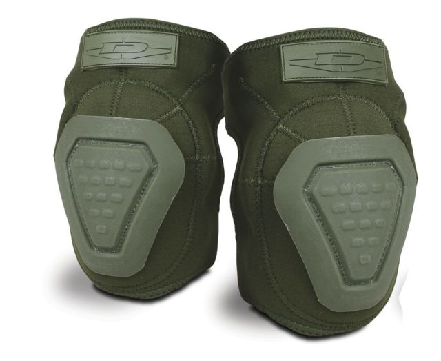 Damascus Imperial Neoprene Elbow Pads with Reinforced Non-slip Trion-X Caps Olive Drab