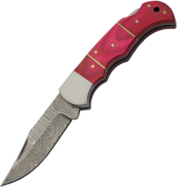 Damascus Lockback Pink