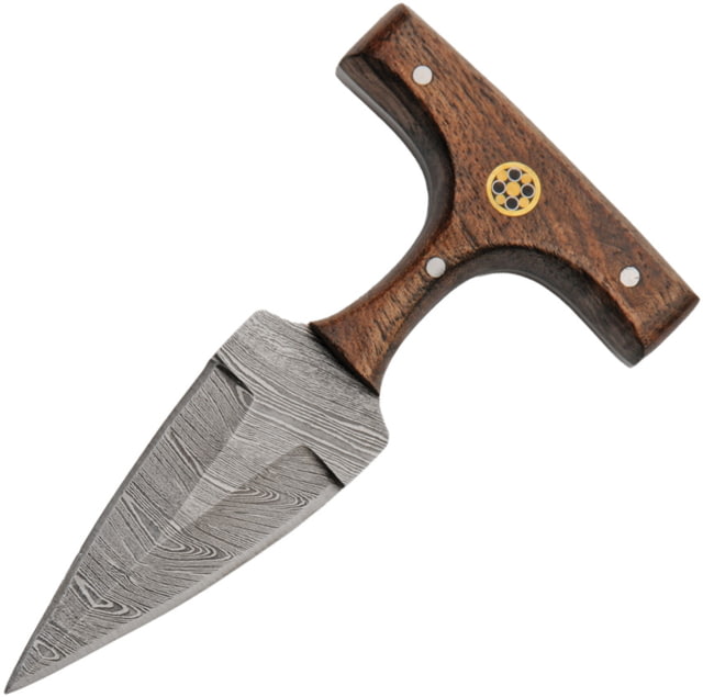 Damascus Mosiac Push Dagger - Damascus