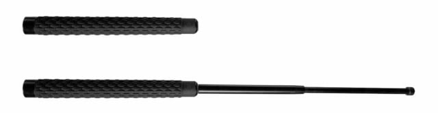 Damascus Protective Gear Expandable Baton Carbon Steel Black 21in - Damascus Protective Gear