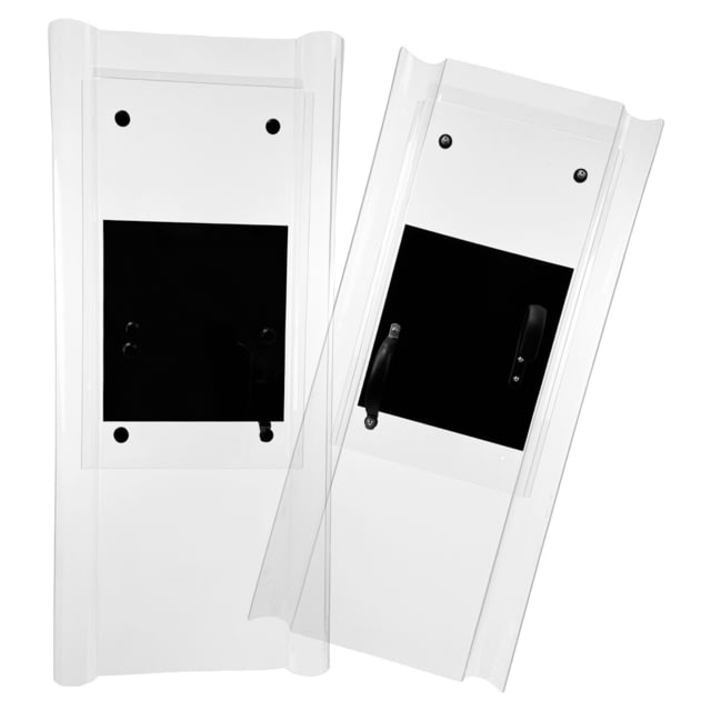 Damascus Protective Gear Interlocking Riot Shield 48in H x 24in W x 0.15in Thick Clear - Damascus Protective Gear