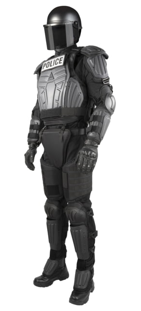 Damascus Protective Gear Phenom6 PX6 Tactical Riot Suit Black Extra Large PX6 -XL - Damascus Protective Gear