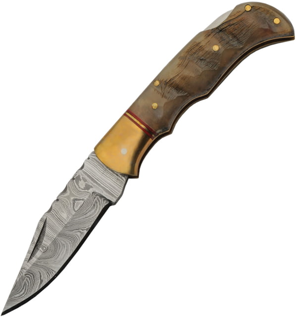 Damascus Ram Lockback