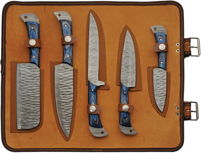 Damascus Umbra River Kitchen Set w roll