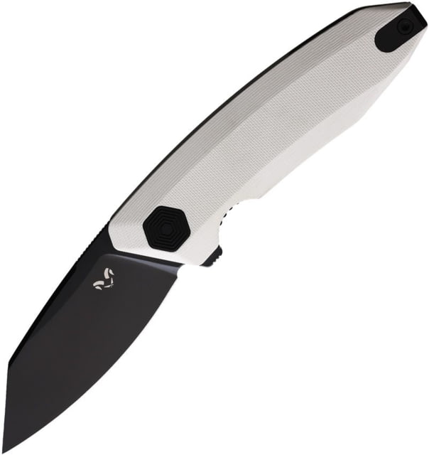 Damned Designs Wraith Linerlock White DMN011GWB 3.25 in Folding Knife White G10