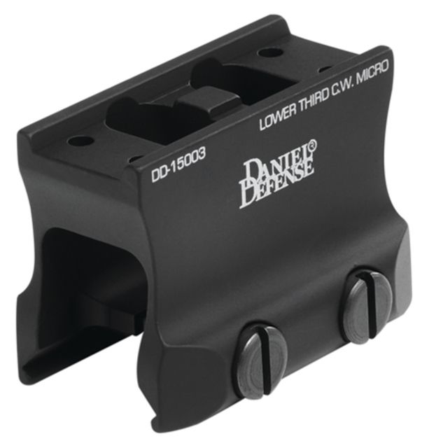 Daniel Defense Aimpoint Low-Profile Micro Mount For Flat Top Upper Receiver Black