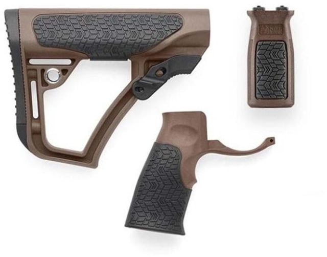 Daniel Defense AR-15 Furniture Kit M-Lok Mil-Spec MSP Brown