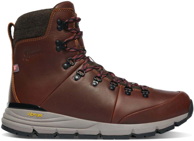 Danner Arctic 600 Side-Zip 7in 200G Hiking Shoes - Men's Regular Roasted Pecan/Fired Brick 14 US