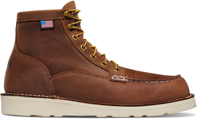 LaCrosse Footwear Danner Bull Run Moc Toe 6in Work Boot - Men's Tobacco 14 US Medium - Lacrosse Footwear