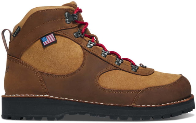 Danner Cascade Crest 5in GTX Hiking Shoes - Men's Regular Grizzly Brown/Rhodo Red 9.5 US