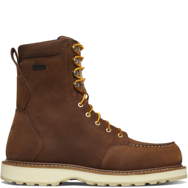 Danner Cedar River Moc 8in Aluminum Toe Work Shoes - Men's Brown 7.5 US D - Danner