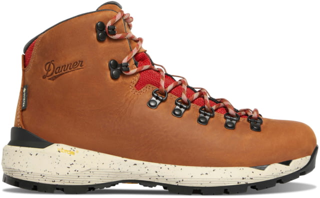 Danner Mountain 600 Evo 4in GTX Hiking Shoes - Women's Mocha Brown/Rhodo Red 9W