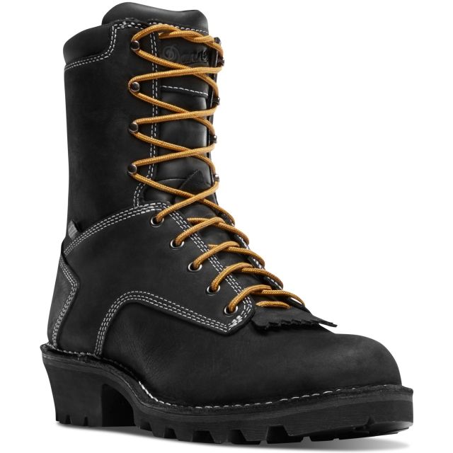 Danner Logger 8in Boots, Black, 9EE, 15431-9EE