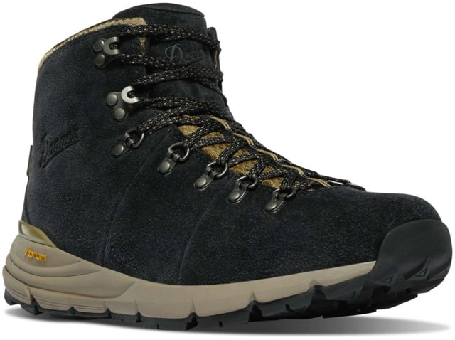 Danner Mountain 600 4.5 in Hiking Boots - Men's Wide Black/Khaki 11.5