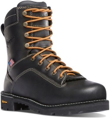 Danner Quarry USA 8in Boots, Black, 10.5D, 17309-10-5D