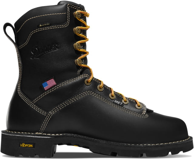 Danner Quarry USA 8in MET/AT Work Boot - Men's Black 12 US Medium - Danner