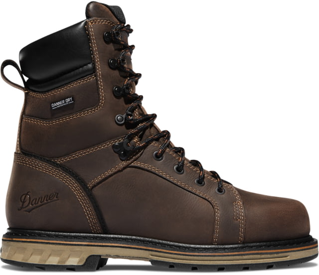 Danner Steel Yard 8in Steel Toe Work Boot - Men's Brown 9.5 US Wide - Danner