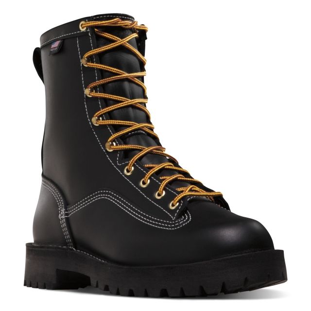 Danner Super Rain Forest 8in Boots Black 13EE - Danner