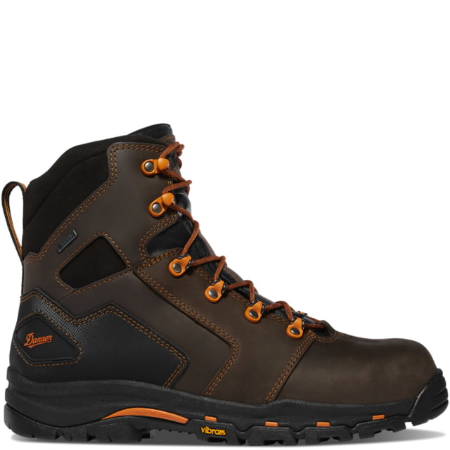 Danner Vicious 6in Boots - Men's D Brown/Orange NMT 16 - Danner