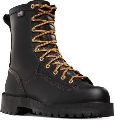 Danner Rain Forest 8in Boots Black 10.5EE E - Danner