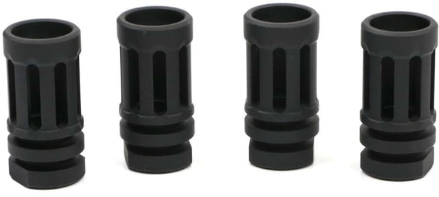 Dark Hour Defense Aluminum A2 Style Compensator .300 AAC Blackout 5/8x24 Thread Type III Hardcoat Anodized Black - Dark Hour Defense