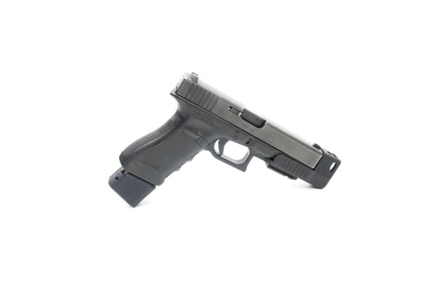 Dark Hour Defense Stand Off Device for Glock 17 9mm/.357 Standard Size w/ Compensator & Rail Black - Dark Hour Defense