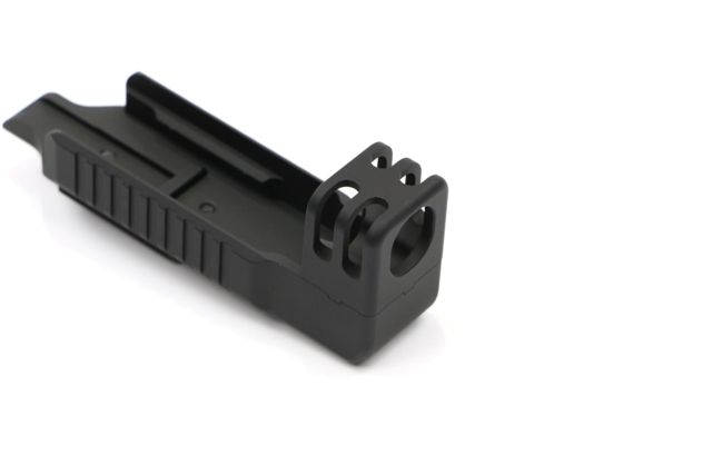 Dark Hour Defense Stand Off Device for Glock 34/35 Standard Size w/ Compensator & Rail Black - Dark Hour Defense