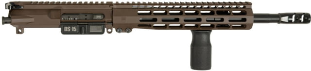 Dark Storm Industries DS-15 AR-15 Typhoon 5.56x45mm NATO 12.5in Upper Receiver Carbine Length 1-7 Twist 1/2x28 Cerakote Copperhead Brown - Dark Storm Industries