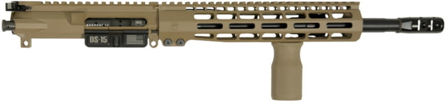 Dark Storm Industries DS-15 AR-15 Typhoon 5.56x45mm NATO 12.5in Upper Receiver Carbine Length 1-7 Twist 1/2x28 Cerakote FDE - Dark Storm Industries